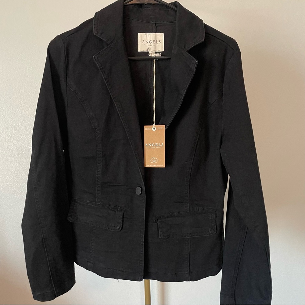 Angels Women's Classic Black Suit Jacket